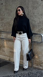 Calça Feminina Poá Clássica