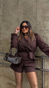 Conjunto Chocolate Glamour Feminino