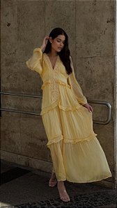 Vestido Sophie Amarelo Candy