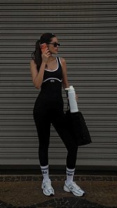 Macacão Alo Preto Feminino Fitness