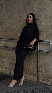 Vestido Longo Anabella Preto
