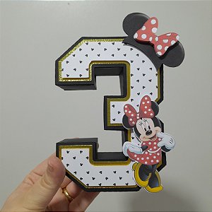 Letra ou Número em 3D Personalizado