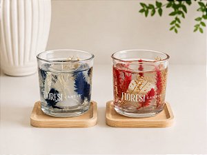 Vela Luminária Decorativa com 5 Refil - Decoração Artesanal Fioresi