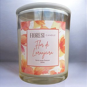 Vela Verão - Flor de Laranjeira
