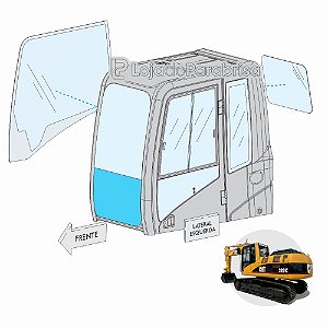 Parabrisa Inferior CAT 324D