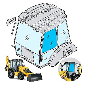 Vidro Superior da Porta Esquerda LB90 B90B B95B B110 - 85801626