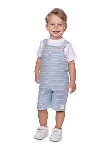 Conjunto Camiseta e Macacão