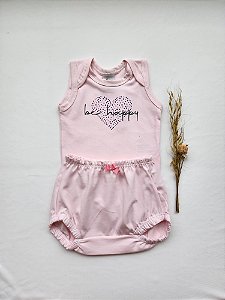 Conjunto Body Be Happy Regata com Tapa Fralda