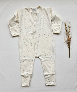 Macacão Folhas Cotton Premium