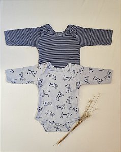 Kit Meu Aumigo – 2 Bodies Manga Longa