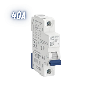 Disjuntor Monopolar 40a Termomagnético Curva C - WEG