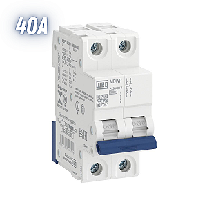 Disjuntor Bipolar 40a Termomagnético Curva C - WEG