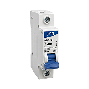 Disjuntor Monopolar Jng 25a - Mini Disjuntor 1 Polo 3ka