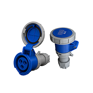 Acoplador Industrial 2P+T 16A 220-240V 6H IP67 JNG Alta Vedação