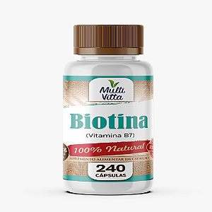 BIOTINA 240 CAPS MULTIVITTA