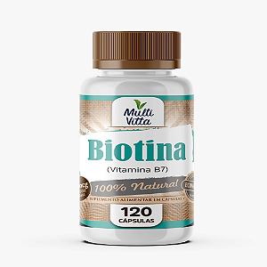BIOTINA 120 CAPS MULTIVITTA