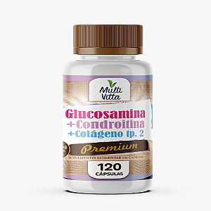 GLUCOSAMINA +CONDROITINA 120 CAPS MULTIVITTA