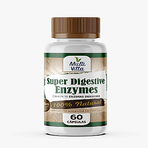 SUPER DIGESTIVE ENZYMES 60 CAPS MULTIVITTA