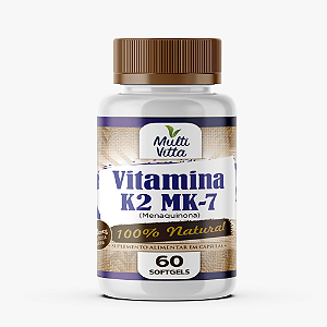 VITAMINA K 2 MK 7 60 CAPS MULTIVITTA