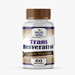 TRANS RESVERATROL 60 CAPS MULTIVITTA