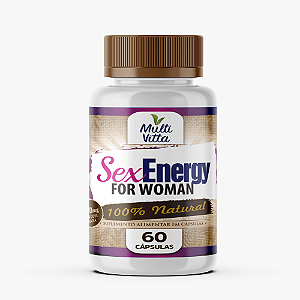SEX ENERGY FOR WOMAN 60 CAPS MULTIVITTA