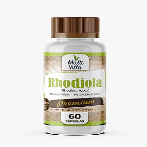 RHODIOLA 60 CAPS MULTIVITTA