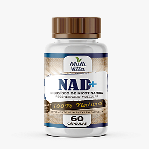 NAD+ RIBOSIDEO DE NICOTINAMIDA 60 CAPS MULTIVITTA