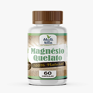 MAGNESIO QUELATO 60 CAPS MULTIVITTA