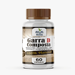 GARRA D COMPOSTA 60 CAPS MULTIVITTA