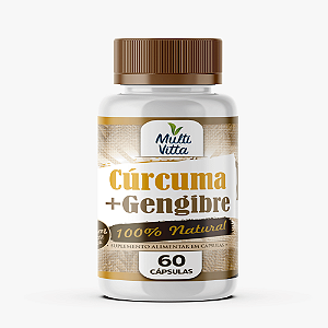 CURCUMA +GENGIBRE 60 CAPS MULTIVITTA