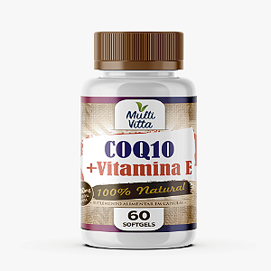 COQ 10 + VITAMINA E 60 CAPS MULTIVITTA