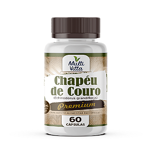 CHAPÉU DE COURO 60 CAPS MULTIVITTA