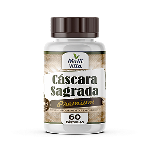 CASCARA SAGRADA EXTRATO SECO 60 CAPS MULTIVITTA