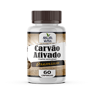 CARVÃO ATIVADO 60 CPS MULTIVITTA
