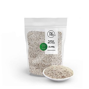 Psyllium 99% Fibra (Psillium) 500g TLC Tudo Low Carb
