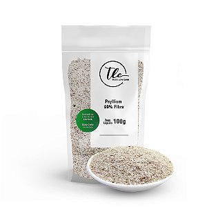 Psyllium 99% Fibra (Psillium) 100g TLC Tudo Low Carb