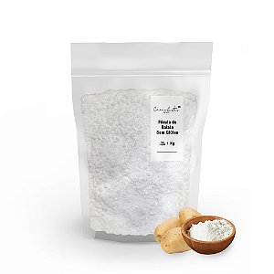 Fécula de Batata Sem Glúten 1 Kg Cerealistas Brasil