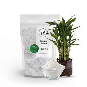 Fibra de Bambu Alimentícia 250g TLC Tudo Low Carb