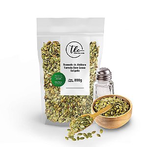Semente de Abóbora Torrada Salgada (sem casca) 200g TLC Tudo Low Carb