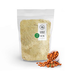 Farinha de Amêndoas Pura Sem glúten 1 Kg TLC Tudo Low Carb