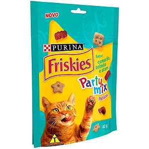 Friskies Party Mix Camarao, Salmao E Atum 40g