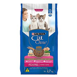 Cat Chow Filhotes Frango E Leite 2,7kg