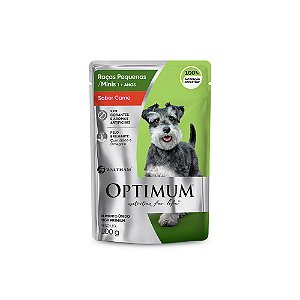 Sache Optimum Caes Adulto RaÇas Pequenas Carne 100g