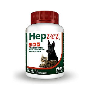 Hepvet Mastigaveis com 30 Comprimidos