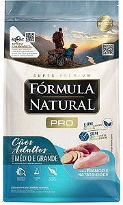Formula Natural Pro Caes Adulto Porte Medio E Grande Frango E Arroz Integral 15kg