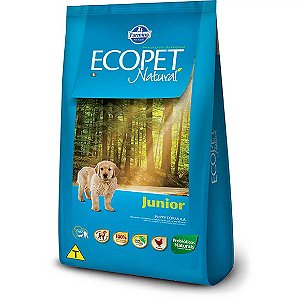 Ecopet Natural Caes Filhotes 15kg