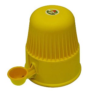 Bebedouro Inteligente 2,0 Litros Amarelo Em Plástico Único
