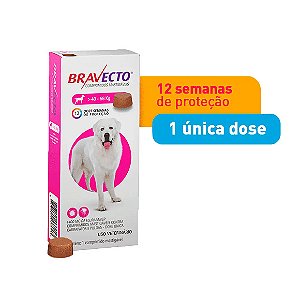 Antipulgas E Carrapatos Msd Bravecto 40-56kg
