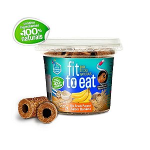 Pote Bio Snack Pacoca C/ Banana 170g Moldado