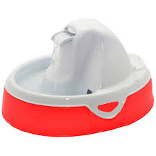 Fonte Bebedouro Agua Flow Amicus Vermelho E Branco  1,5l